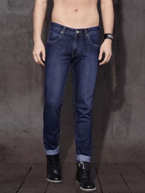 

Roadster Men Blue Slim Fit Mid-Rise Clean Look Jeans