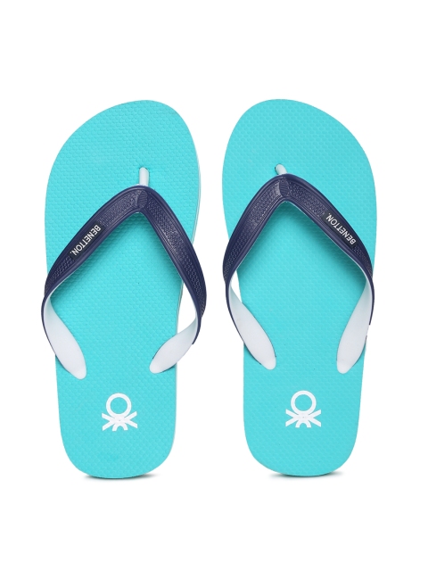 

United Colors of Benetton Men Blue Flip-Flops
