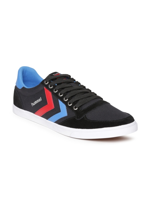 

hummel Unisex Black Sneakers