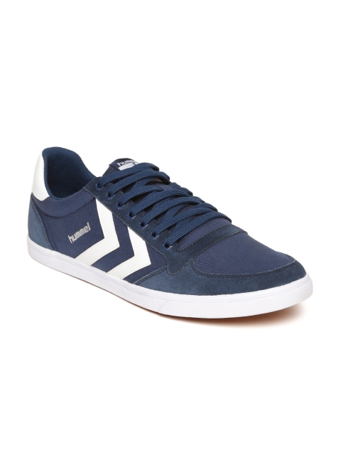 

hummel Unisex Navy Sneakers, Navy blue