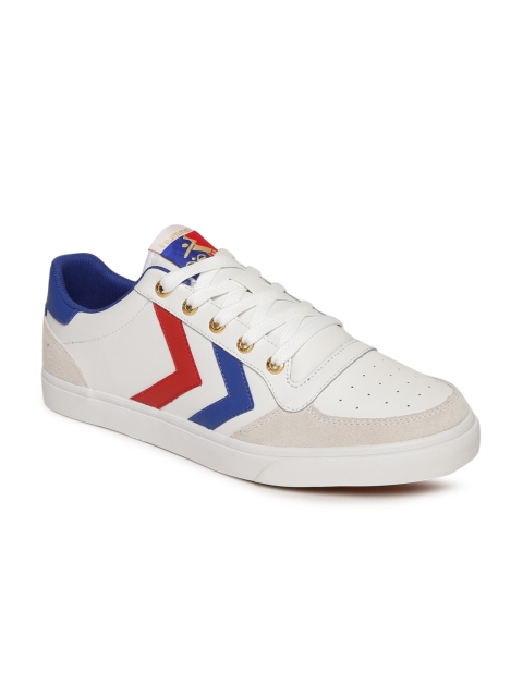 

hummel Unisex White Stadil Low Sneakers