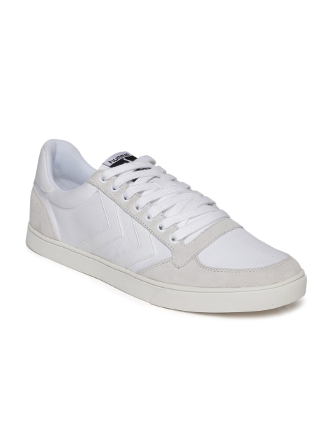 

hummel Unisex White Slimmer Stadil Sneakers