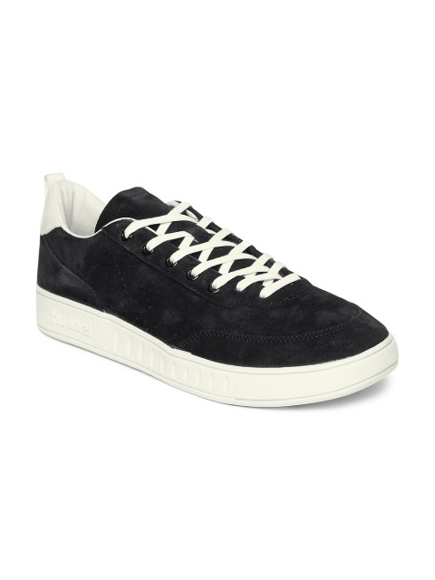 

hummel Unisex Black Super Trimm Casual Sneakers