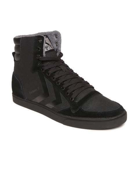 

hummel Unisex Black Slimmer Stadil Smooth Sneakers
