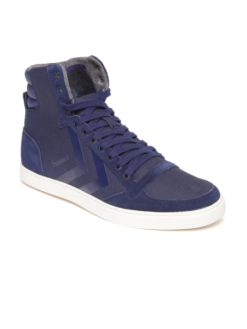 

hummel Unisex Blue Slimmer Stadil Smooth Sneakers