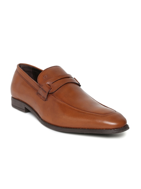 

Arrow Men Tan Brown Chad Leather Semiformal Slip-Ons