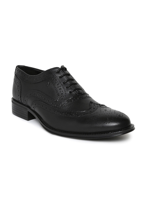 

Arrow Men Black Cloey Leather Brogues