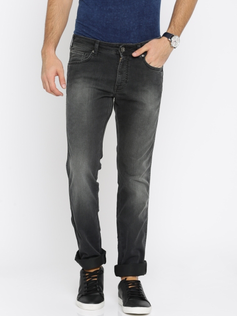 

Wrangler Men Black Skanders Slim Fit Low-Rise Clean Look Stretchable Jeans