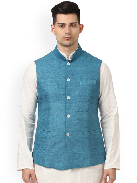 

ethnix by Raymond Blue Nehru Jacket
