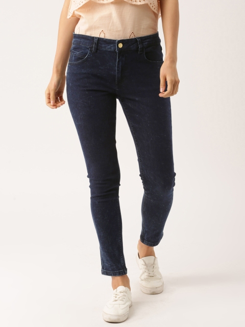 

DressBerry Women Blue Regular Fit Mid-Rise Clean Look Stretchable Jeans
