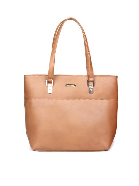 

David Jones Brown Solid Shoulder Bag