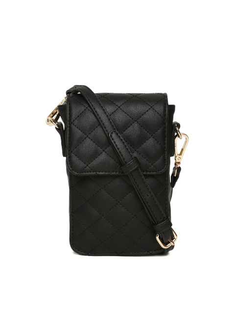 

FOREVER 21 Black Solid Sling Bag