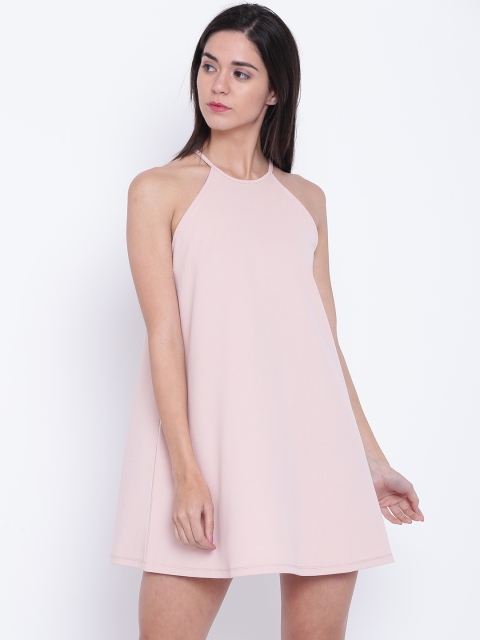 

FOREVER 21 Women Dusty Pink Mini A-Line Dress