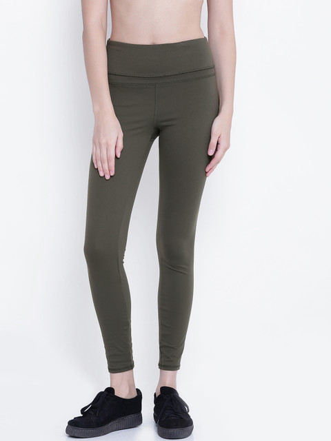 

FOREVER 21 Olive Green Tights