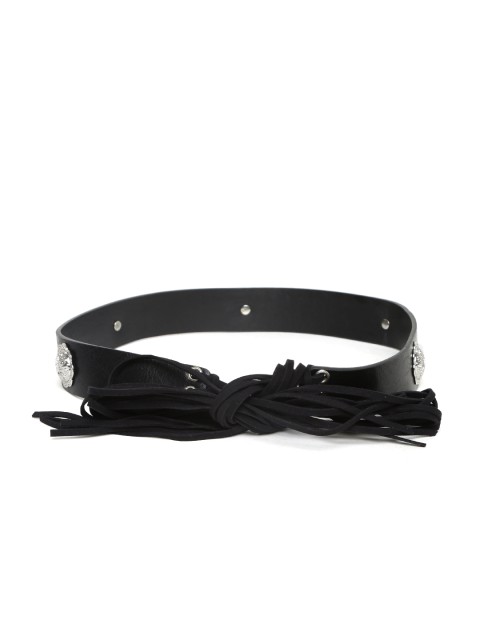 

FOREVER 21 Women Black Embellished Belt