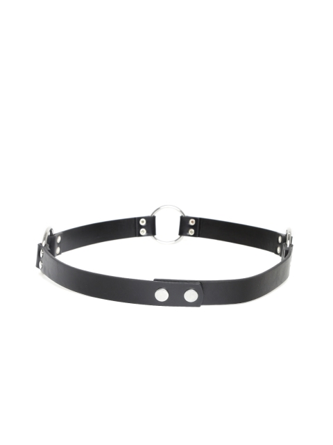 

FOREVER 21 Women Black Embellished Belt