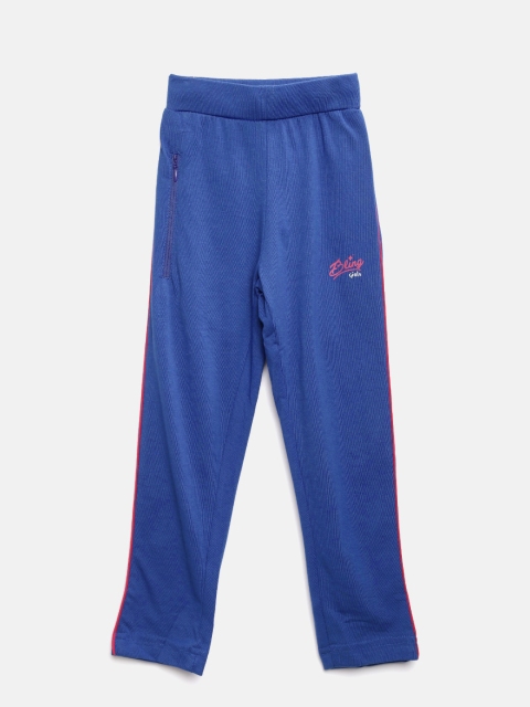 

Sweet Dreams Girls Blue Solid Regular Fit Capris