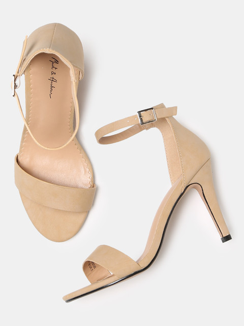 

Mast & Harbour Women Beige Solid Heels