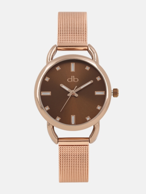 

DressBerry Women Copper-Toned Analogue Watch MFB-PN-SNT-C35