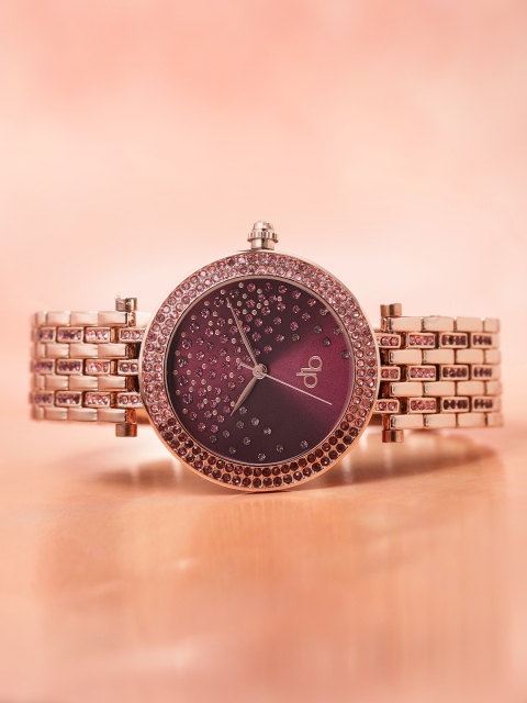 

DressBerry Women Pink Analogue Watch