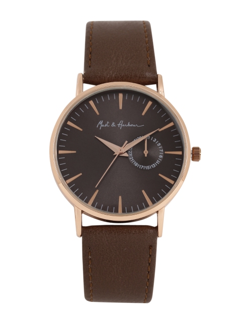 

Mast & Harbour Women Brown Analogue Watch MFB-PN-SNT-C02