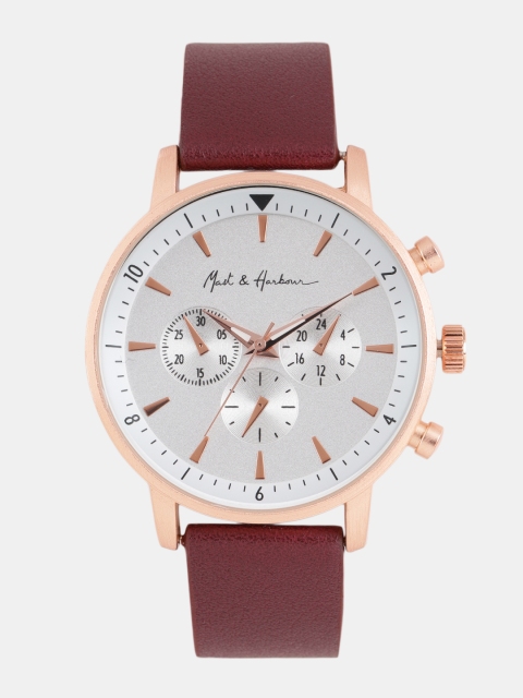 

Mast & Harbour Women White Analogue Watch MFB-PN-SNT-C03