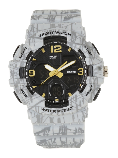 

Roadster Unisex Black Multifunction Analogue and Digital Watch MFB-PN-OS-1711