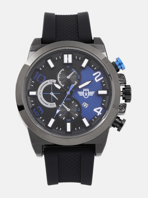 

Roadster Men Black & Blue Analogue Watch MFB-PN-WTH-6051G
