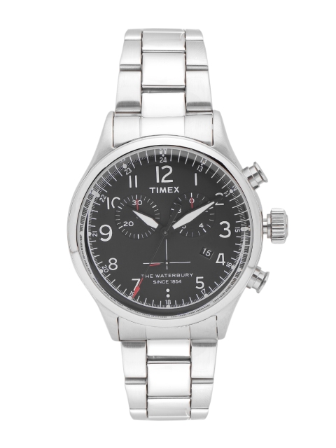 

Timex Men Charcoal Grey Chronograph Watch
