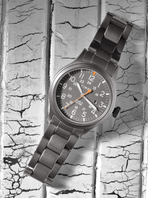 

Timex Men Charcoal Grey Analogue Watch TW2R46800