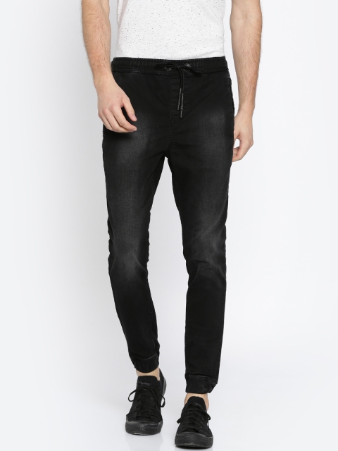 

Forca by Lifestyle Men Black Regular Fit Mid-Rise Clean Look Stretchable Jeans