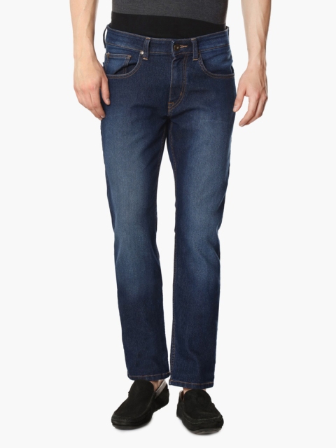 

Forca by Lifestyle Men Blue Regular Fit Mid-Rise Clean Look Jeans