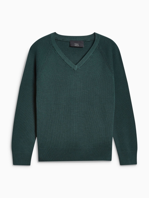 

next Boys Green Solid Pullover