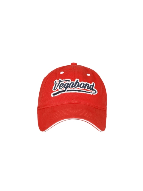 

Flying Machine Men Red Solid Baseball Cap