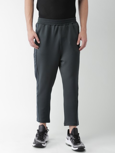

Mast & Harbour Men Charcoal Grey Regular Fit Solid Track pants