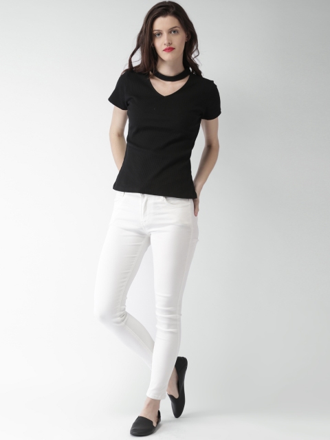 

Mast & Harbour Women Black Top