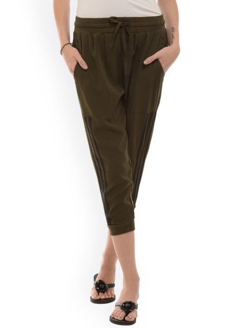 

Da Intimo Olive Green Solid Lounge Pants DIL-07