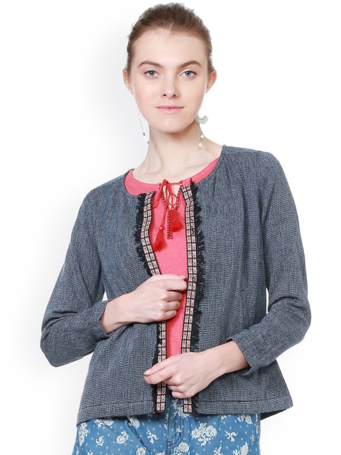 

People Women Navy Blue Shrug