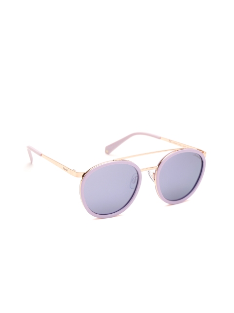 

Polaroid Women Polarised Oval Sunglasses 6032/S 35J 53MF, Purple