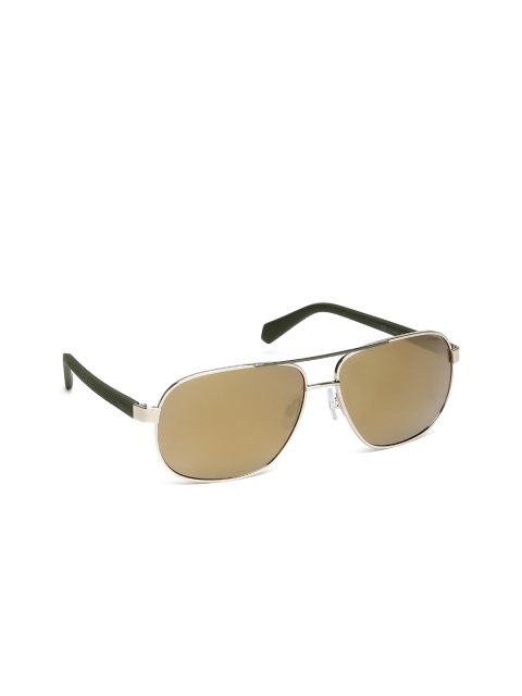 

Polaroid Men Square Sunglasses PLD 2059/S PEF 60LM, Gold