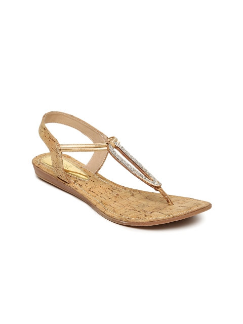 

Catwalk Women Gold-Toned Embellished Flats