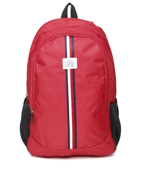 

Tommy Hilfiger Unisex Red Laptop Backpack