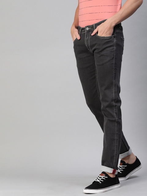 

Louis Philippe Jeans Men Black Slim Fit Low-Rise Clean Look Stretchable Jeans