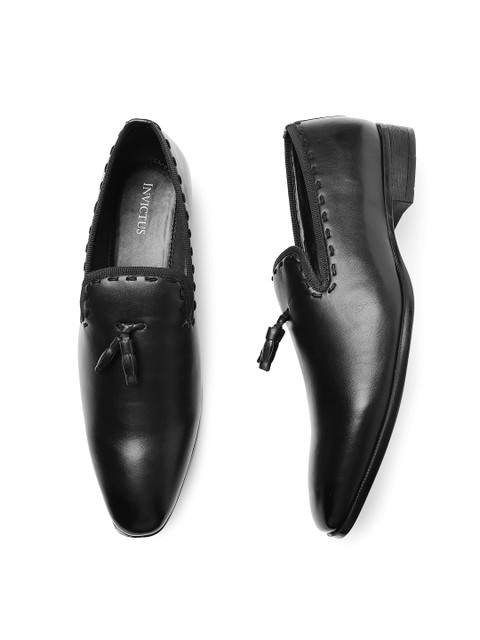 

INVICTUS Men Black Semiformal Slip-Ons