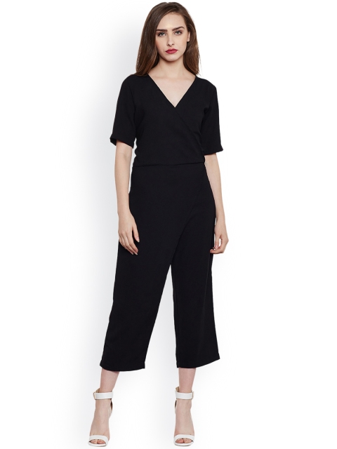 

THE SILHOUETTE STORE Black Culotte Jumpsuit