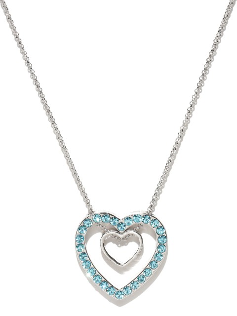 

Jewels Galaxy Blue Platinum-Plated Necklace