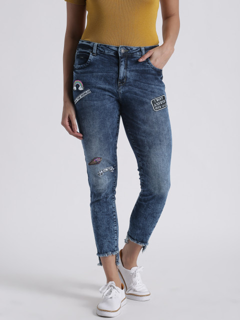 

Splash Women Blue Skinny Fit Low-Rise Clean Look Stretchable Jeans