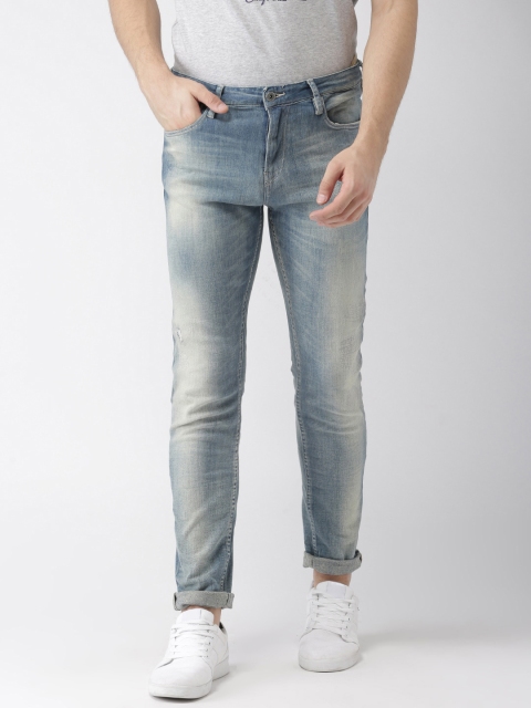 

Scotch & Soda Men Blue Slim Fit Mid-Rise Clean Look Stretchable Jeans