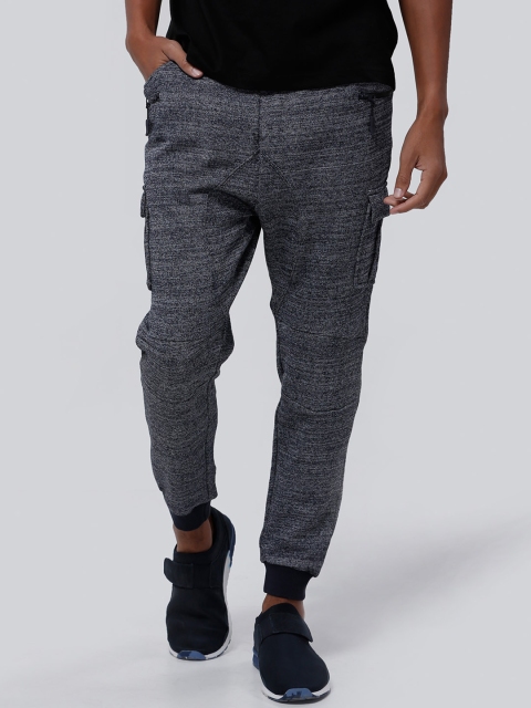 

Splash Men Blue Regular Fit Solid Joggers