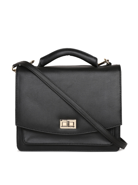 

Van Heusen Woman Black Solid Sling Bag